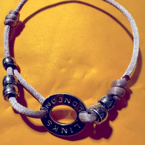 Authentic Links of London pink friendship bracelet - Picture 1 of 6